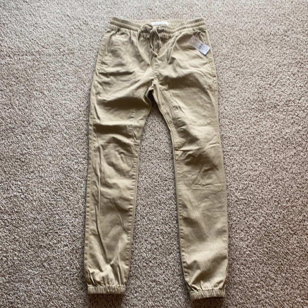 NEW - Men’s size small Pacsun Khaki Jogger pants